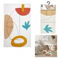 Miniatyrbild 4 av 6: Tryckmatta - Arty - 50 x 80 cm - Bomull - Vit - Modern