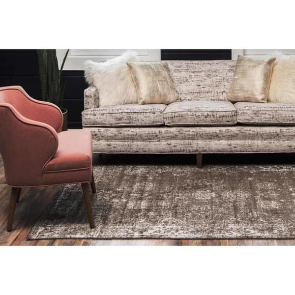 Unique Loom Sofia-kollektionen Vintage Traditionell Matta Brun 160 x 230 cm