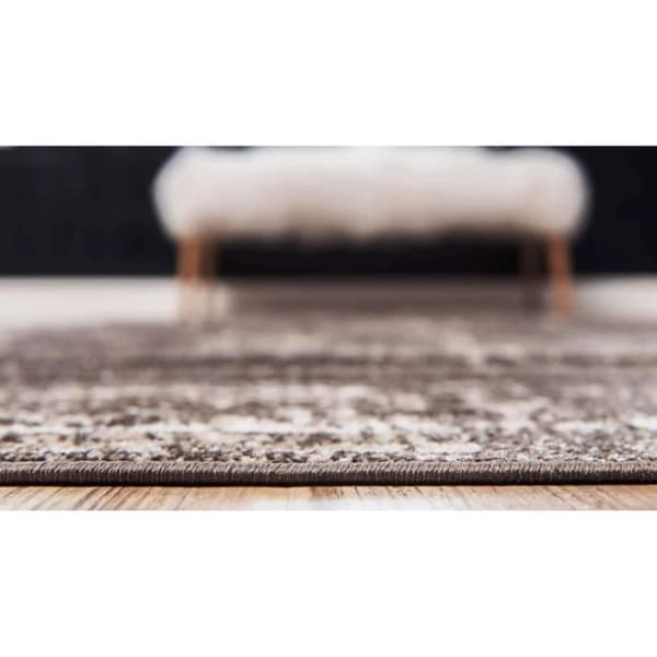 Unique Loom Sofia-kollektionen Vintage Traditionell Matta Brun 160 x 230 cm