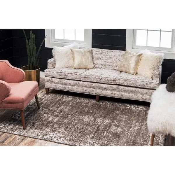 Unique Loom Sofia-kollektionen Vintage Traditionell Matta Brun 160 x 230 cm