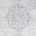 Miniatyrbild 3 av 4: Orientaliskt Tapis Nouristan med franser Hamadan Saira 95 x 140 cm, 60 viskos, 40 bomull, grå flerfärgad