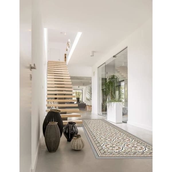Vinylmatta TANGER 155cm x 230cm Brun