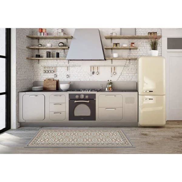 Vinylmatta TANGER 155cm x 230cm Brun