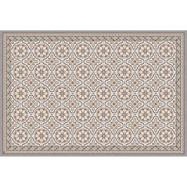 Vinylmatta TANGER 155cm x 230cm Brun