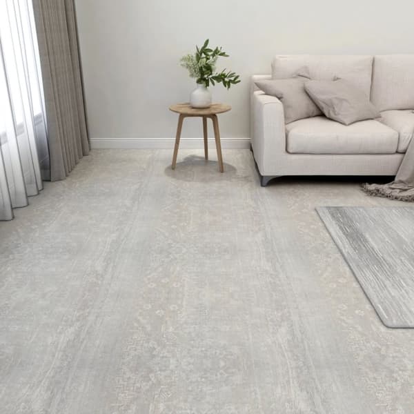 Självhäftande golvplankor 20 st PVC 1,86 m² ljusgrå