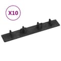 Miniatyrbild 1 av 2: Kantlist 10 st svart plast
