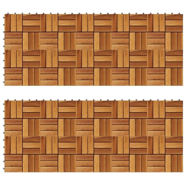 Balkongplattor med vertikal design 30 x 30, 20 st