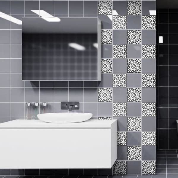 Klistretiketter kakel - Mosaik väggkakel badrum och kök - 60 stycken