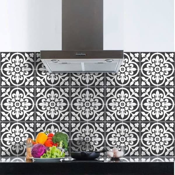 Klistretiketter kakel - Mosaik väggkakel badrum och kök - 60 stycken