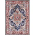 Miniatyrbild 1 av 4: Nouristan Salongolvet med Orientaliskt Design Sylla - Rund - Diameter 160 cm - Blå Indigo