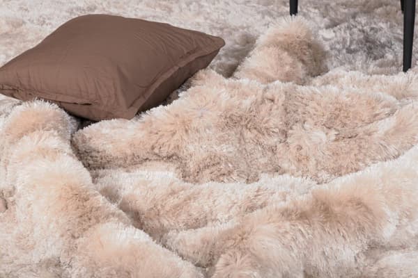 FURNLUX VARDAGSRUMSMATTA SHIVA BEIGE 200CM
