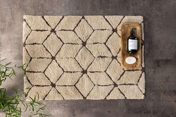 FURNLUX BADEVÆRELSE TÆPPE PETRUS BEIGE 60CM