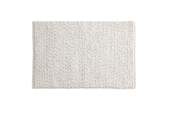 FURNLUX BADEVÆRELSE TÆPPE WILMER HVID 50CM