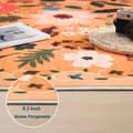 Miniatyrbild 5 av 9: Lollanda Bohemisk blommig dörrmatta – halkfri, absorberande, smutsavvisande, maskintvättbar, lämplig för badrum, hall och kök