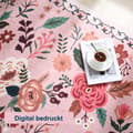Miniatyrbillede 8 af 9: Lollanda Bohemian Floral Doormat – skridsikker, absorberende, smudsafvisende, maskinvaskbar, velegnet til badeværelse, gang og køkken