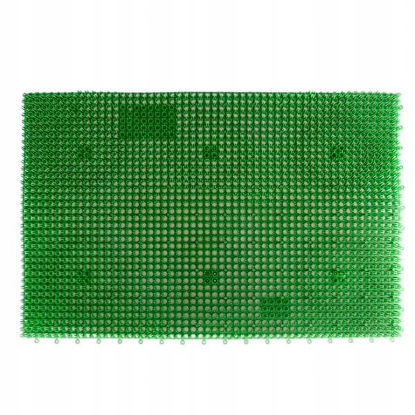 Neulamainen kynnysmatto tekonurmella 39x58 cm vihreä