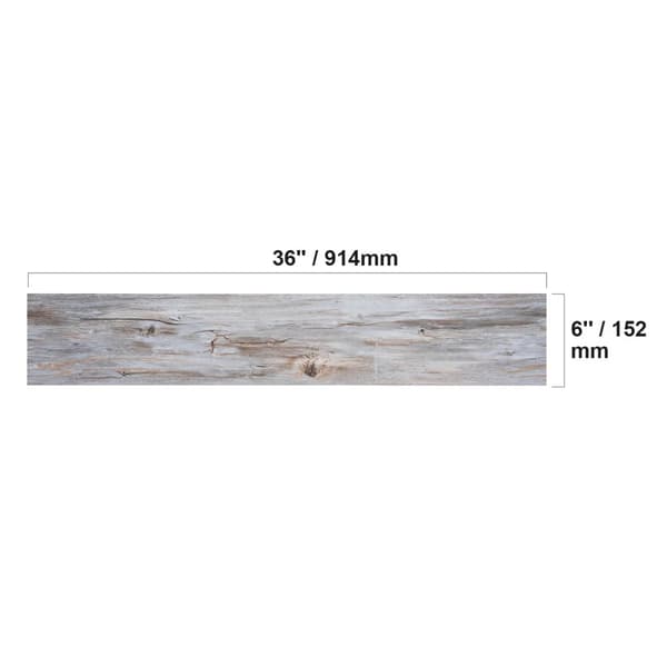 Itsekiinnittyvät vinyylilattialaatat, kestävä muovi, moderni puuviilupinta,36p 2.5mm Harmaa