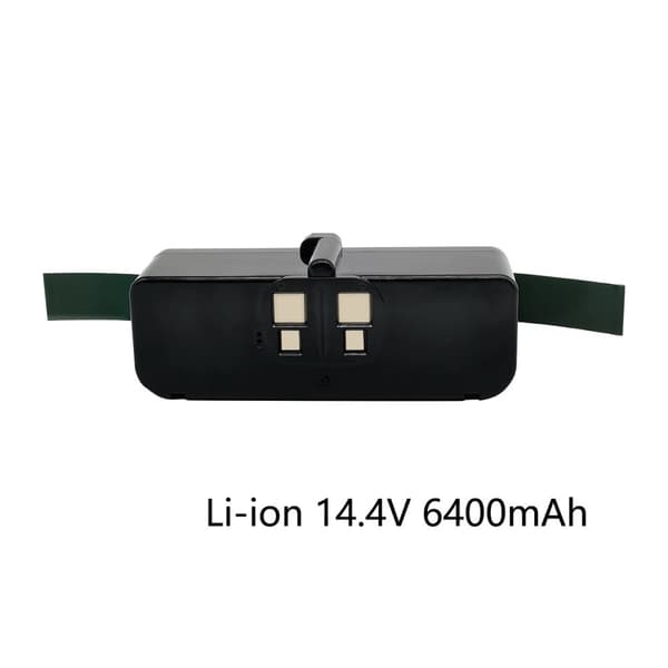 Li-ion batteri, 64Ah kapacitet, kompatibel med Roomba 500-800 serien., 1 stk 6,4Ah LI-ION