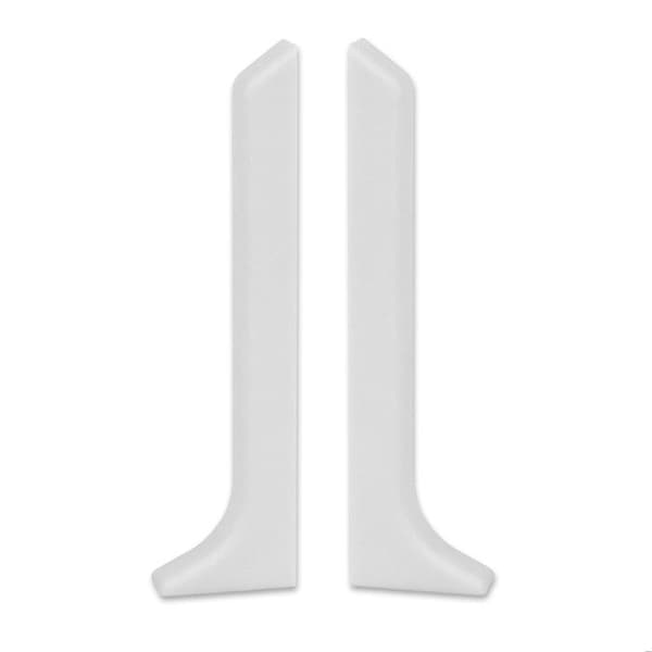 Hörnbit höger för expanderad rigid PVC-list Vit PVC 12.8 x 60 mm PROVISTON