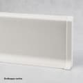 Miniatyrbild 1 av 6: Hörnbit höger för expanderad rigid PVC-list Vit PVC 12.8 x 60 mm PROVISTON