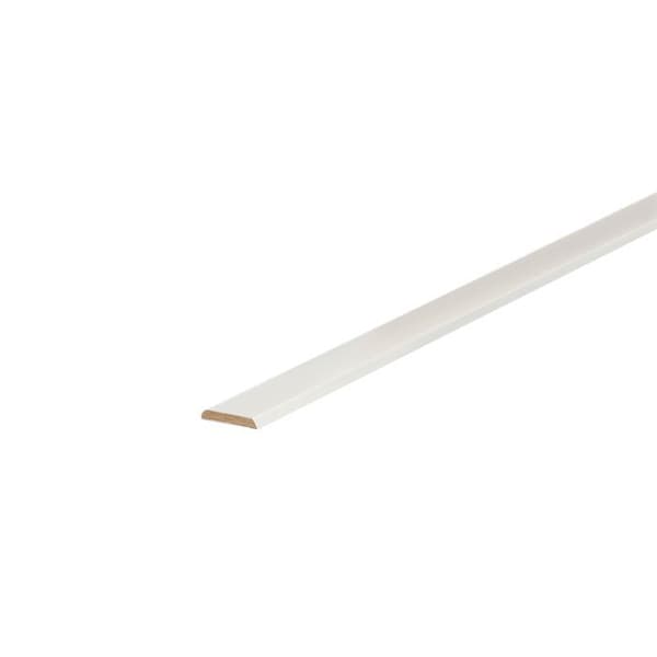 Kosche finishlist MDF 5 x 30 x 2600 mm Vit list Högt kvalitet Robust