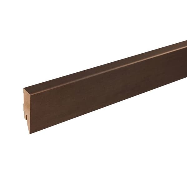 Kosche Plinthe Topline MDF 16 x 58 x 2500 mm Marron Plinthe Hög kvalitet Robust