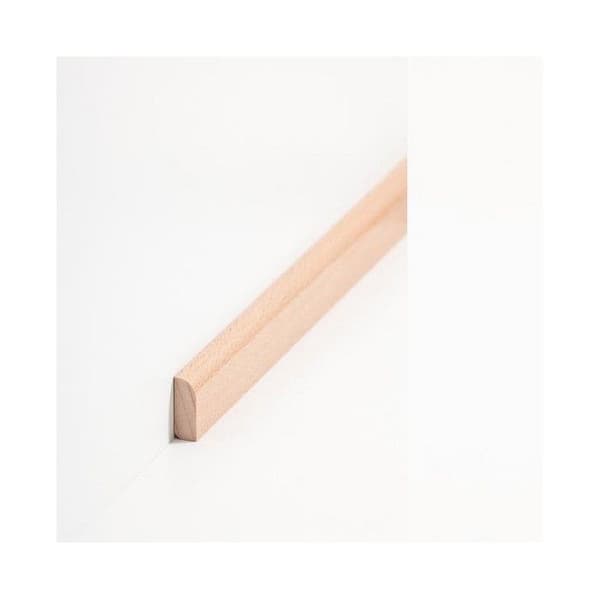 Bande av återvinning Linz i massivt trä 8 x 22 x 2000 mm Sockel av bok från PROVISTON