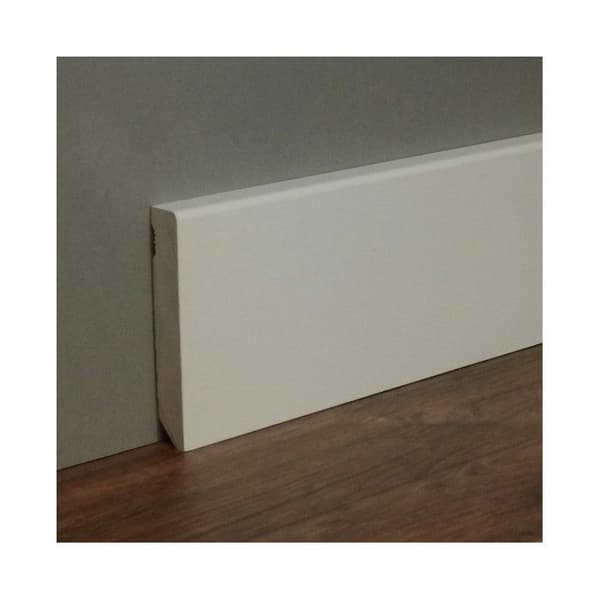 Plinthes Plinthes på golvet Plinthes för golv Cevo-4 73007 - Vit