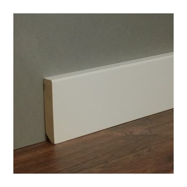 Plinthes Plinthes på golvet Plinthes för golv Cevo-3 73008 - Vit