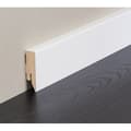 Miniatyrbild 3 av 6: Kosche Plinthe Cremona-5 72039 16 x 120 x 2500 mm Plinthe Plinthe de golv Vit