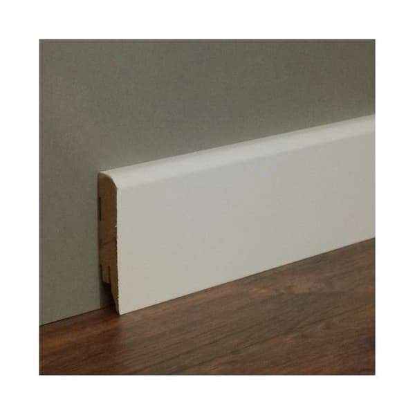 Plinthes Plinthes på golvet Plinthes av golv Alba-2 72041 - Vit