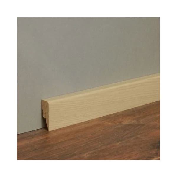 Plinthes Plinthes på golvet Plint Taverone-2 73033 - Lackad vit ek