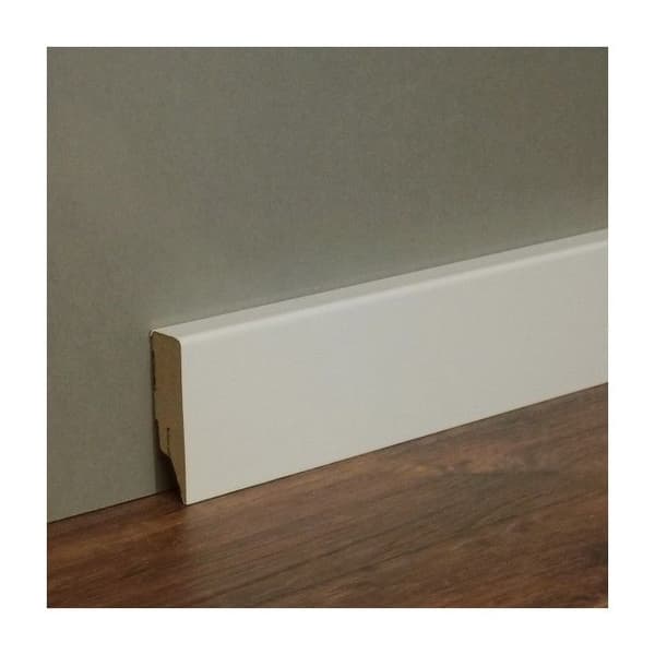 Plinthes Plinthes på golvet Plinthes för golv Lecco-71 73145 - Ultra vit glänsande