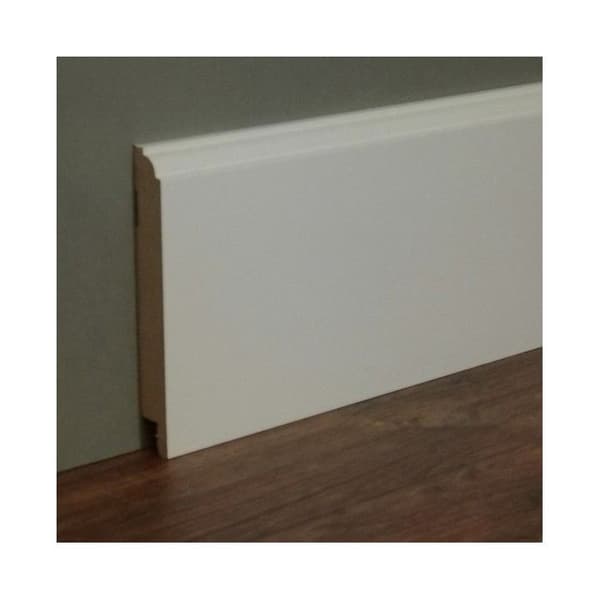 Plinthes Plinthes på golvet Plinthes Bergamo-12 63660 - Vit