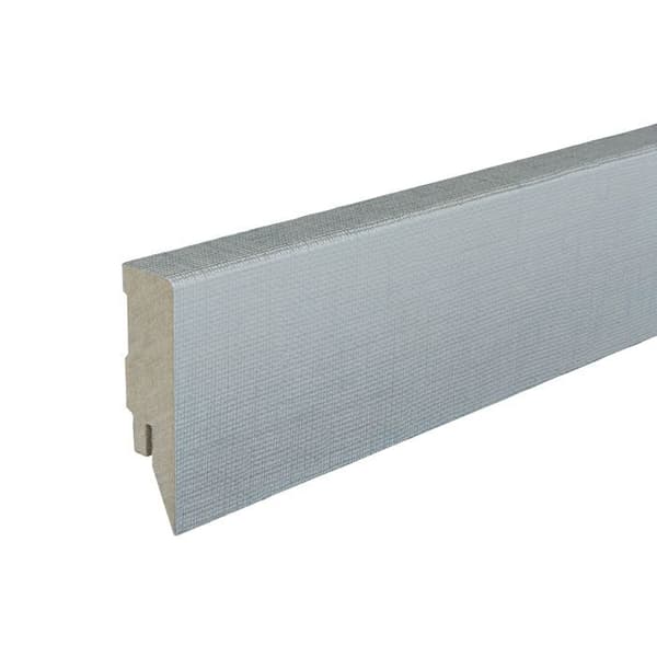Kosche Sockelprofil Översta linjen MDF 76849 16x58x2500mm Silver Sockel