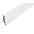 Miniatyrbild 1 av 4: PROVISTON Plastlisten Plast 16 x 70 x 2400 mm Vit Folierad Rundad