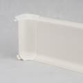 Miniatyrbild 3 av 5: Inre hörn för plint i styv expanderad PVC Vit PVC 12.8 x 60 mm PROVISTON
