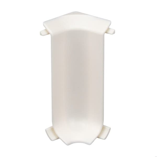 Inre hörn för plint i styv expanderad PVC Vit PVC 12.8 x 60 mm PROVISTON