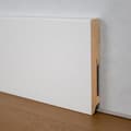 Miniatyrbild 4 av 6: PROVISTON 19 x 120mm kvadratisk sockel elegant design melamin vit MDF-sockel