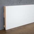 Miniatyrbild 1 av 6: PROVISTON 19 x 120mm kvadratisk sockel elegant design melamin vit MDF-sockel