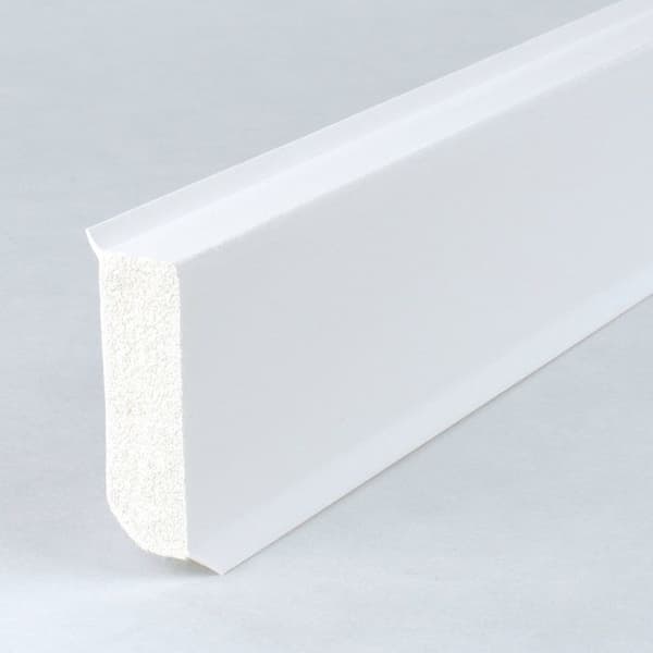 PROVISTON PVC List 13 x 40 x 2500 mm Hård PVC Skum Vit Slät