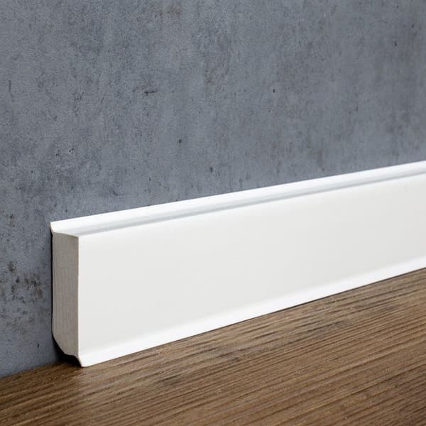 PROVISTON PVC List 13 x 40 x 2500 mm Hård PVC Skum Vit Slät