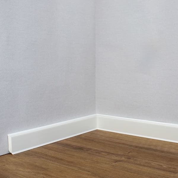 PROVISTON PVC List 13 x 40 x 2500 mm Hård PVC Skum Vit Slät