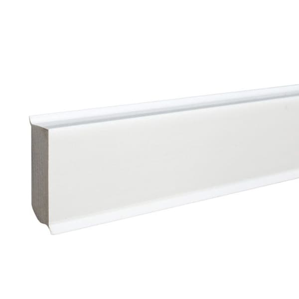 PROVISTON PVC List 13 x 40 x 2500 mm Hård PVC Skum Vit Slät