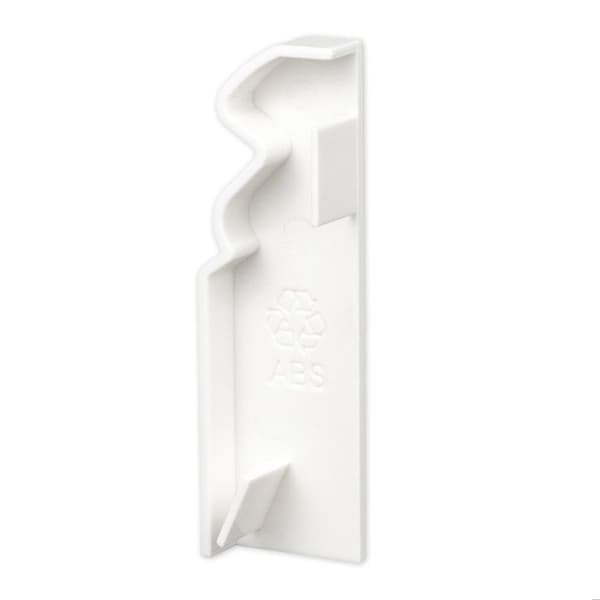 Embouts PROVISTON Plastique 58 x 16 2 stycken i kit vit Profil av Hamburg