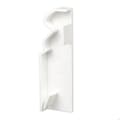 Miniatyrbild 3 av 6: Embouts PROVISTON Plastique 58 x 16 2 stycken i kit vit Profil av Hamburg