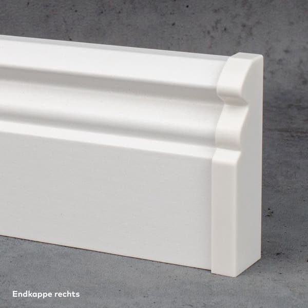 Embouts PROVISTON Plastique 58 x 16 2 stycken i kit vit Profil av Hamburg