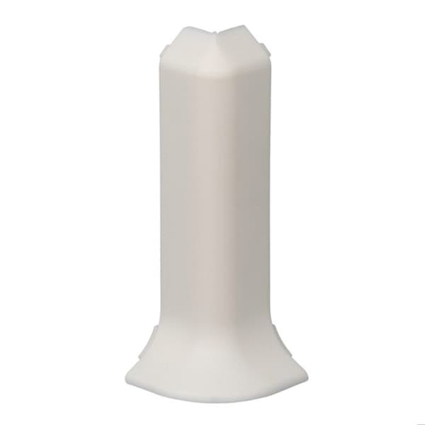 Utvänd vinkel för plint i hård expanderad PVC Vit PVC 12.8 x 60 mm PROVISTON