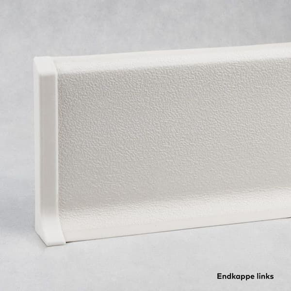 Vänster ände för styrenhet PVC expanderad styv Vit PVC 12.8 x 60 mm PROVISTON