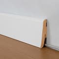 Miniatyrbild 4 av 6: PROVISTON rundade sockel 19 x 58mm vit melamin sockel MDF sockel klipsbar